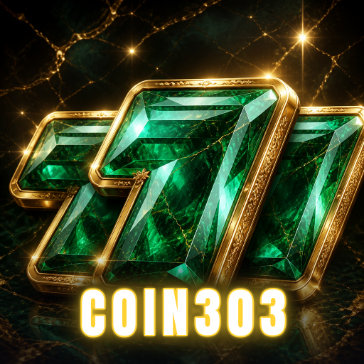 Screenshot aplikasi coin303 menunjukkan kategori yang mudah dijelajahi.
